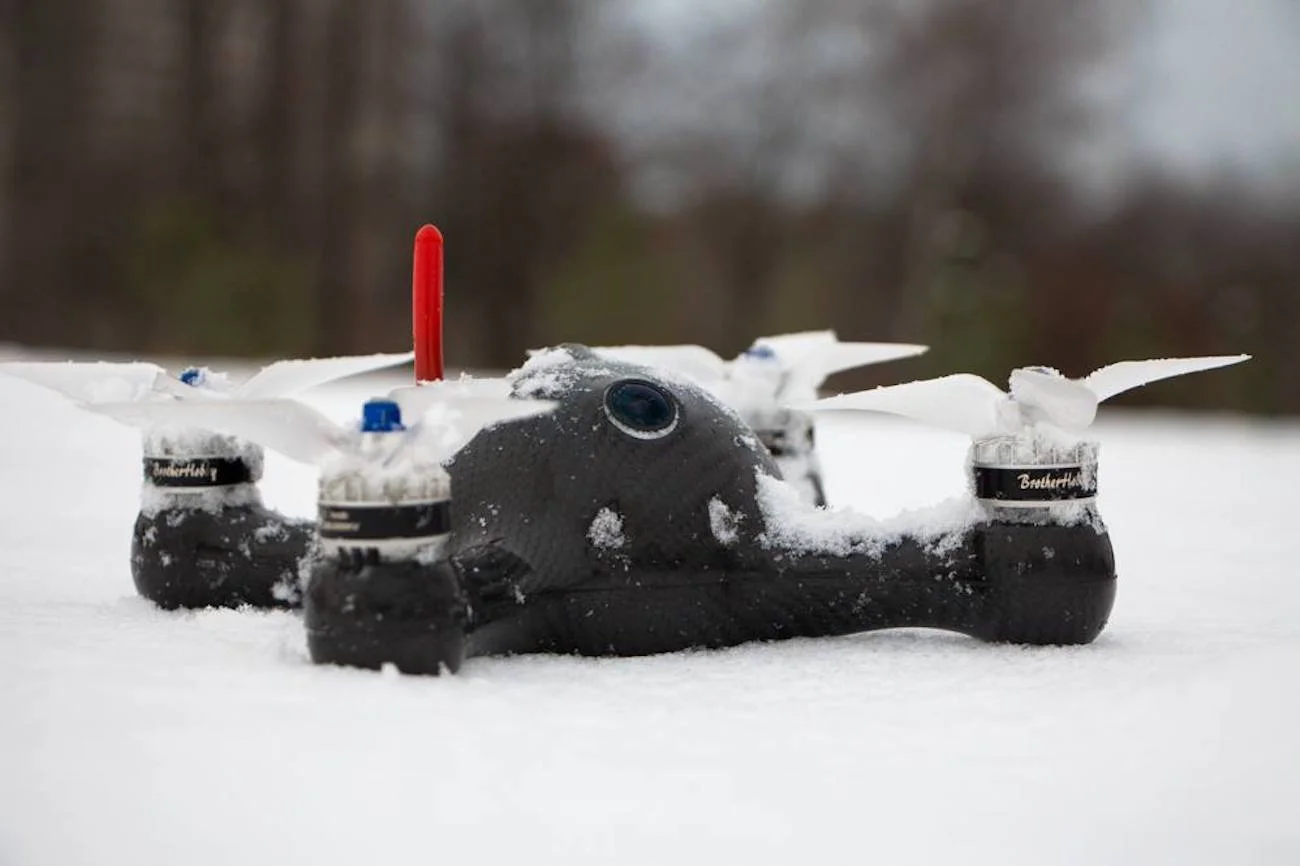 5 consejos para volar drones sobre la nieve